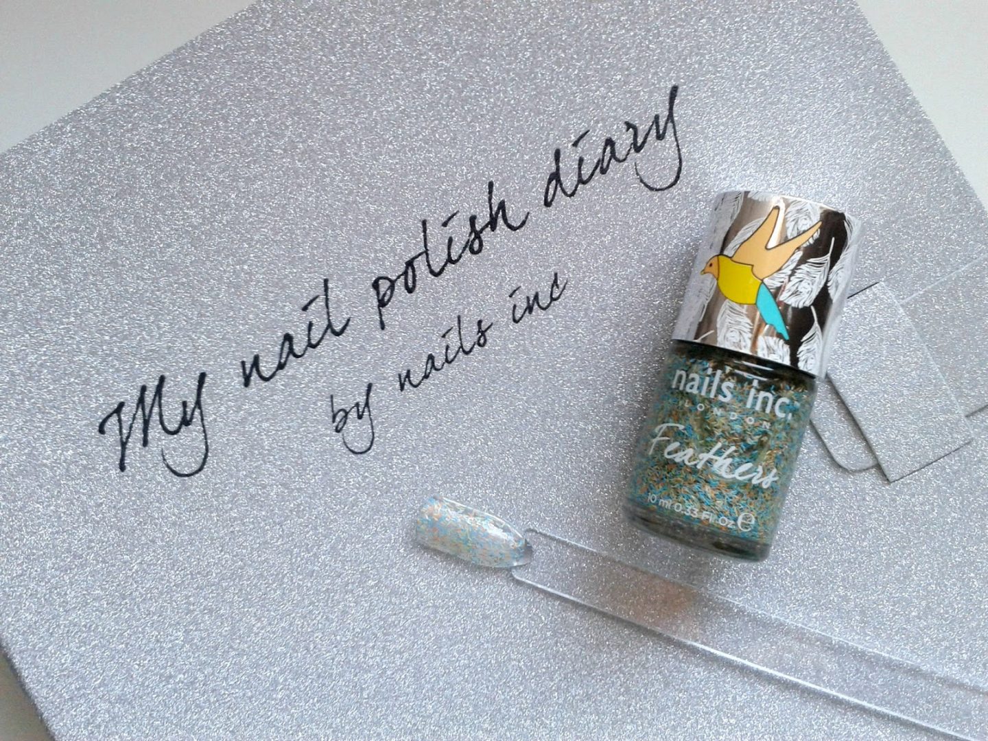 Nails Inc Nail Polish Diary: June Nails Inc Chester Feather Effect Polish Beauty Review