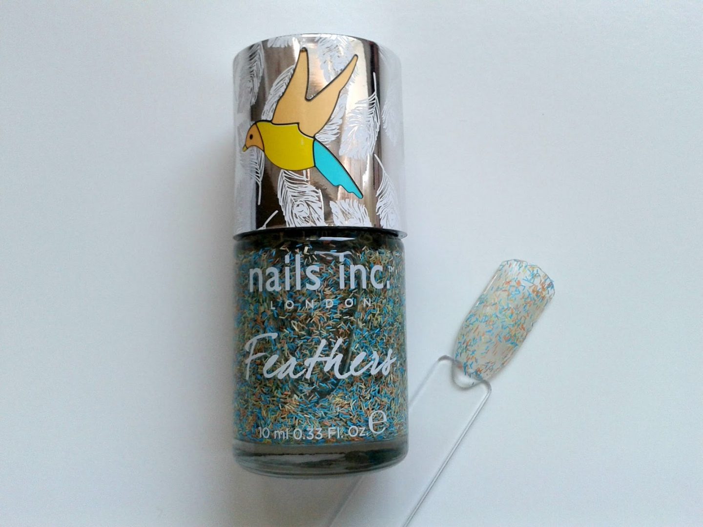 Nails Inc Nail Polish Diary: June Nails Inc Chester Feather Effect Polish Beauty Review Swatch