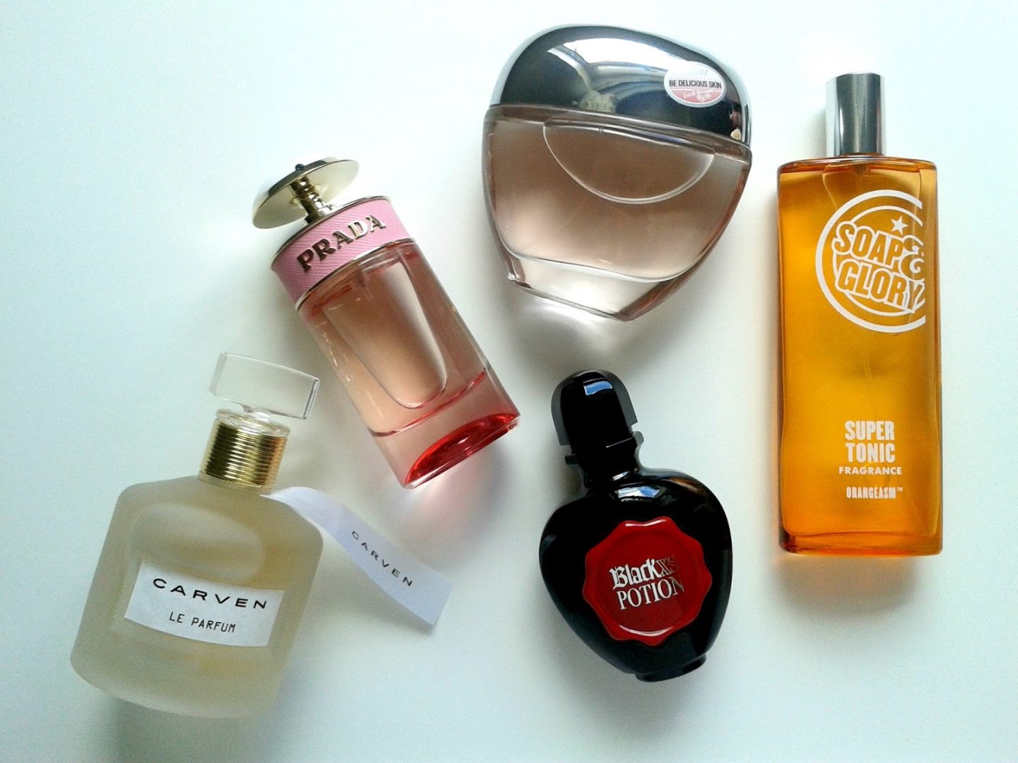 Ellis Tuesday's Summer Sun-days: Fragrances Beauty Review Carven Paco Rabanne Prada Soap & Glory DKNY
