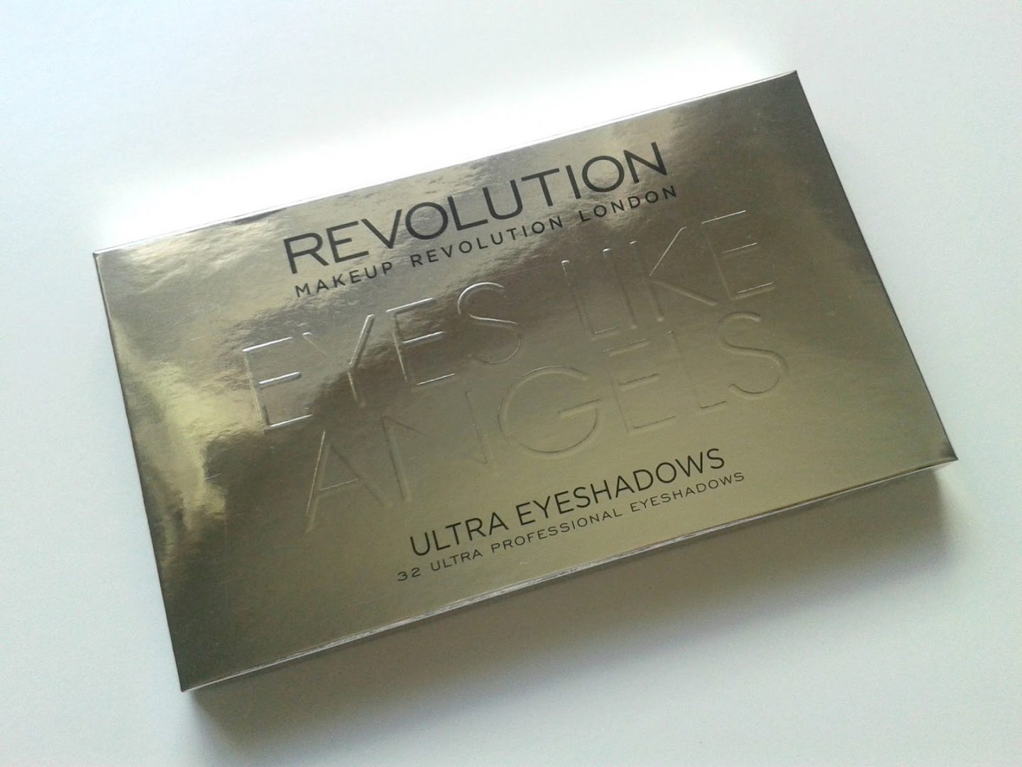 Makeup Revolution Eyes Like Angels Ultra 32 Shade Eyeshadow Palette Box Beauty Review