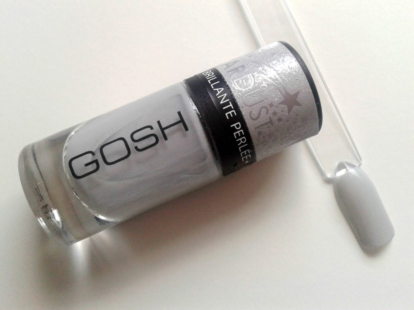 GOSH Nail Polish in Milky Way (629) Beauty Review Swatch Stardust Collection