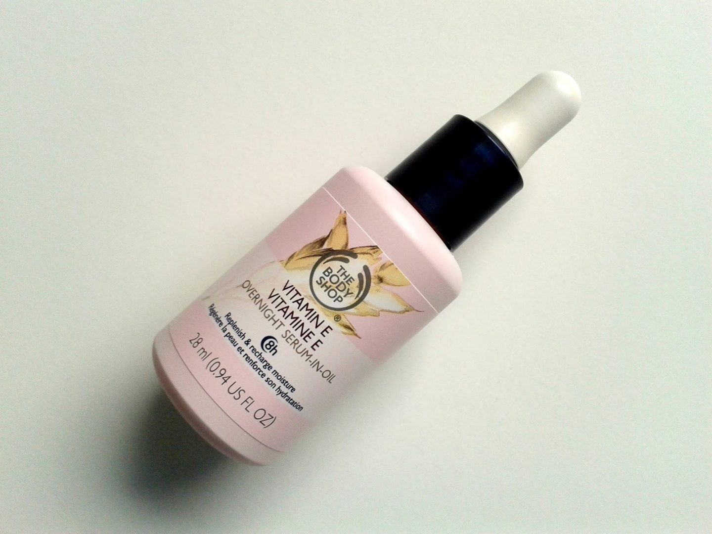 The Body Shop Vitamin E Overnight Serum in Oil Beauty Review Bedtime Essentials