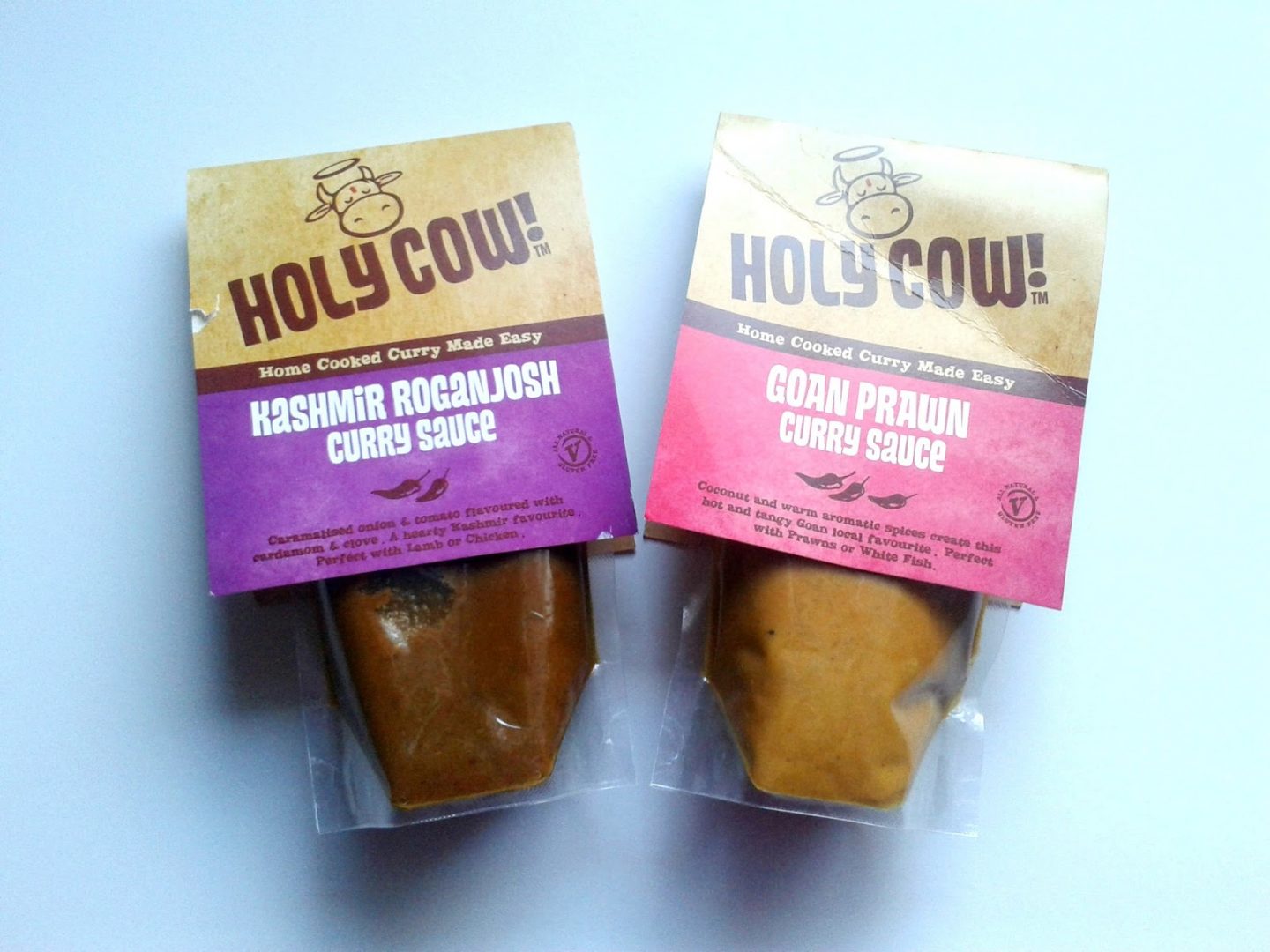 Winter Degustabox Holy Cow! Kashmir Rogan Josh Curry Sauce Holy Cow! Goan Prawn Curry Sauce