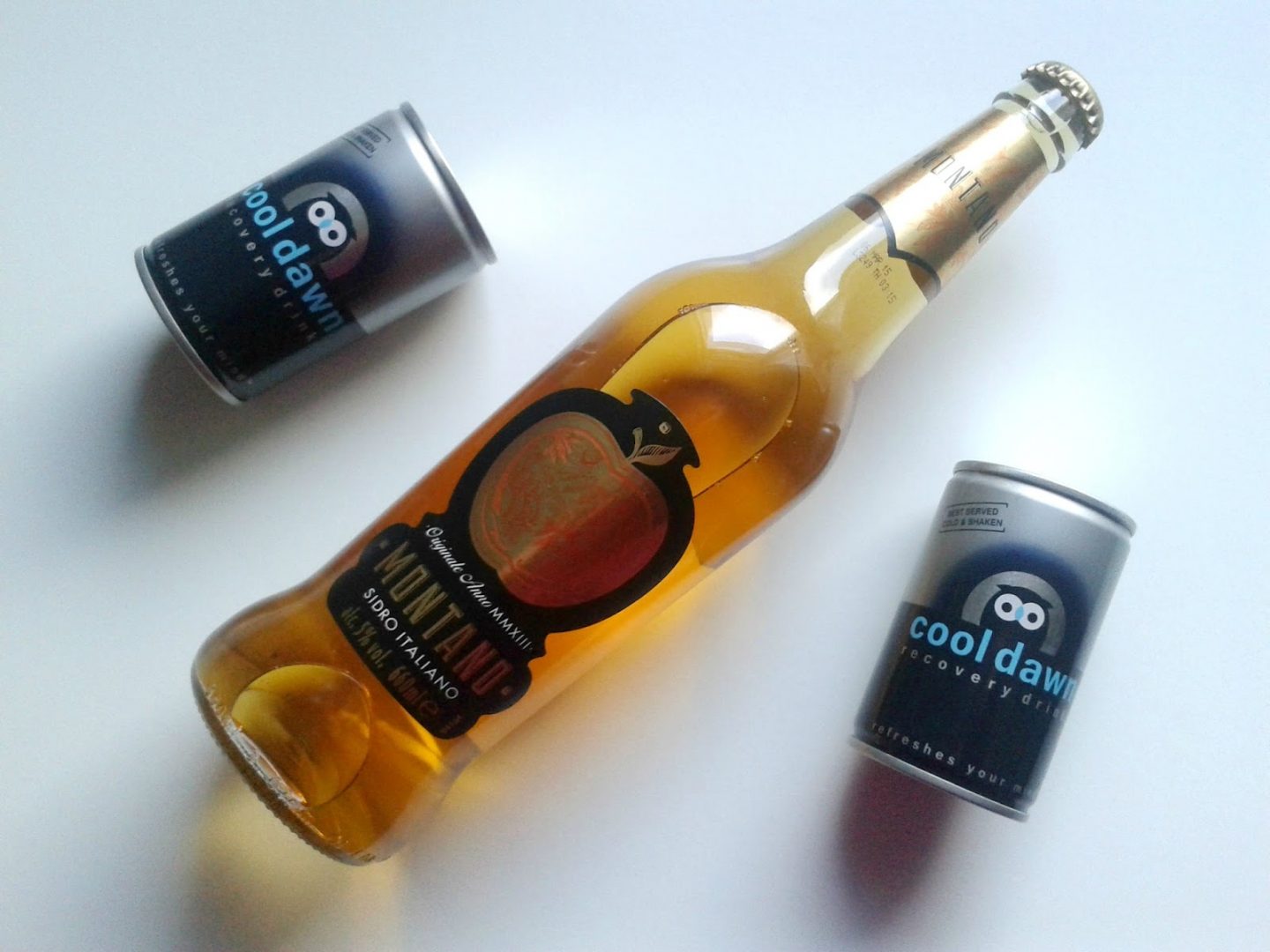 Winter Degustabox Cool Dawn Recovery Drinks Montano Cider