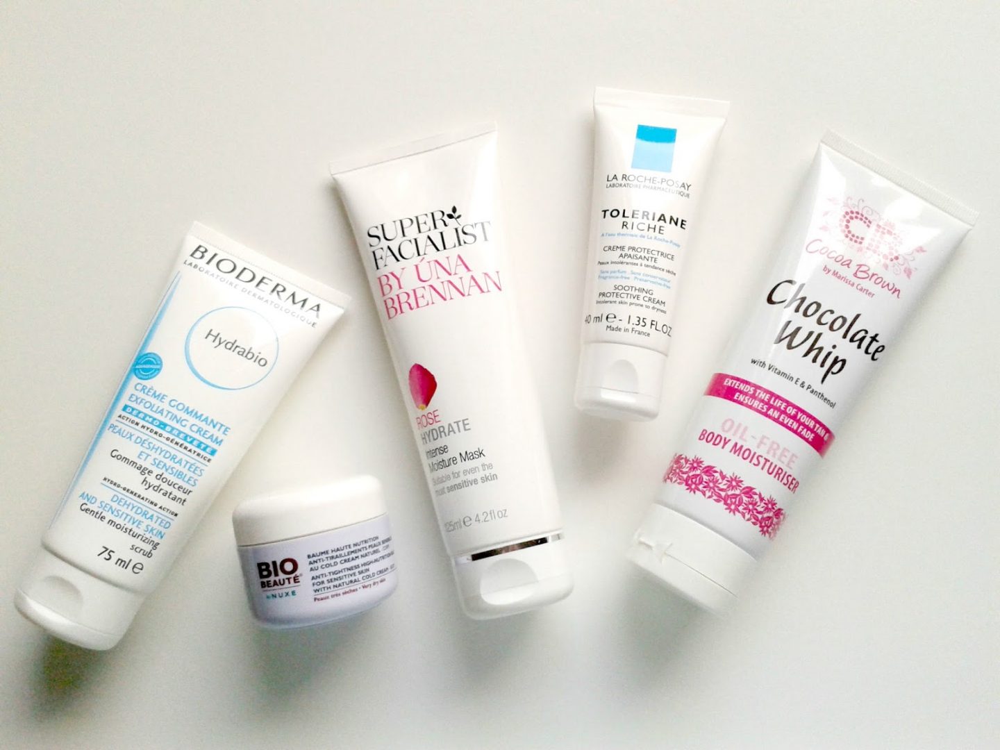 Dry Skin Products Cocoa Brown La Roche-Posay Bioderma Bio Beaute by Nuxe Super Facialist by Una Brennan
