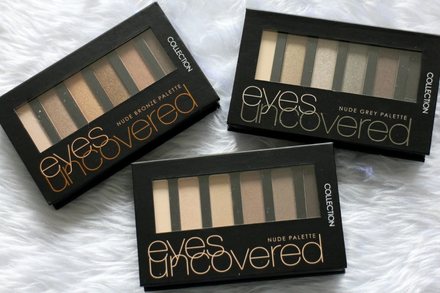 Collection Eyes Uncovered Nude Palettes