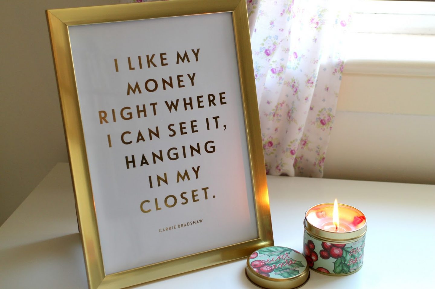 Dottie Rocks Gold Foil Print