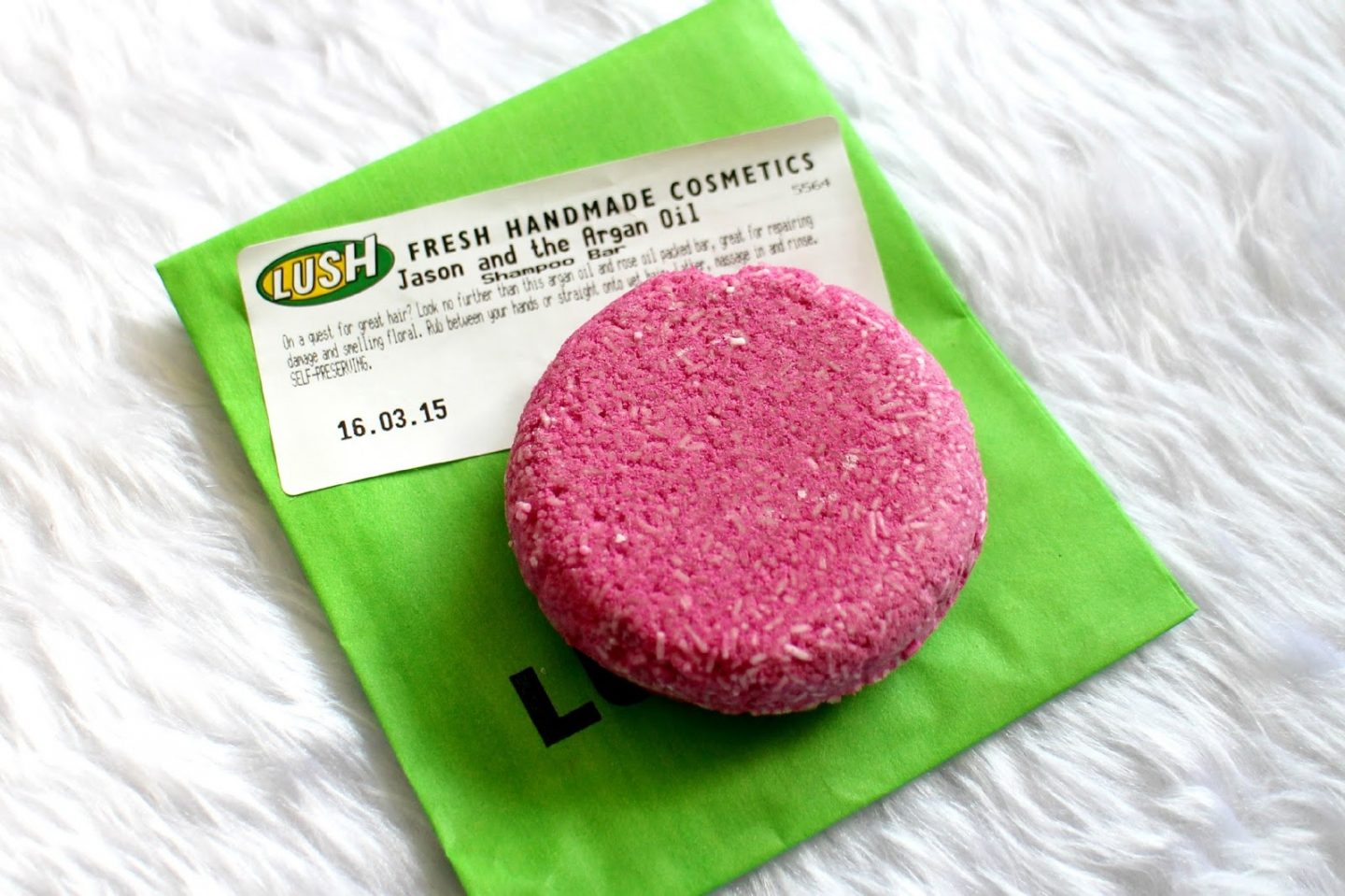 Lush Jason And The Argan Oil Shampoo Bar