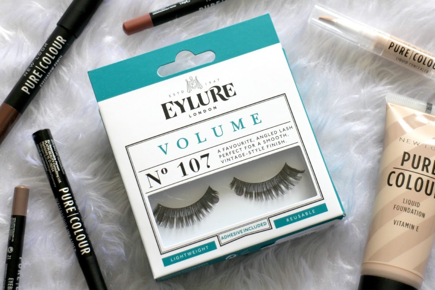 Eylure London Black No 107 Natural False Lashes