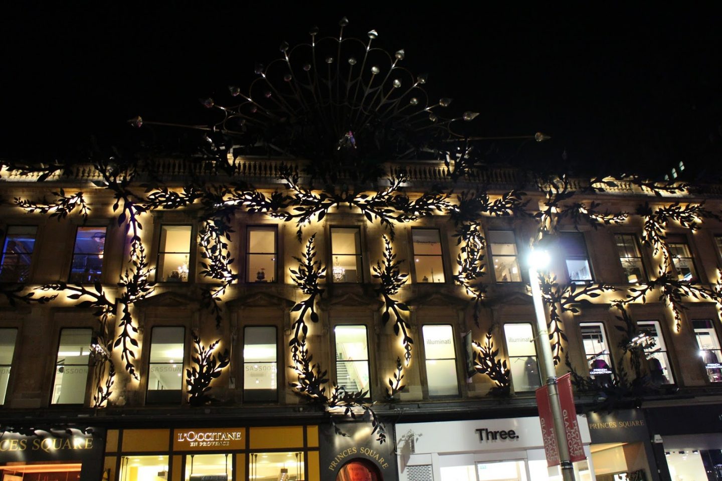 princes square late night shopping