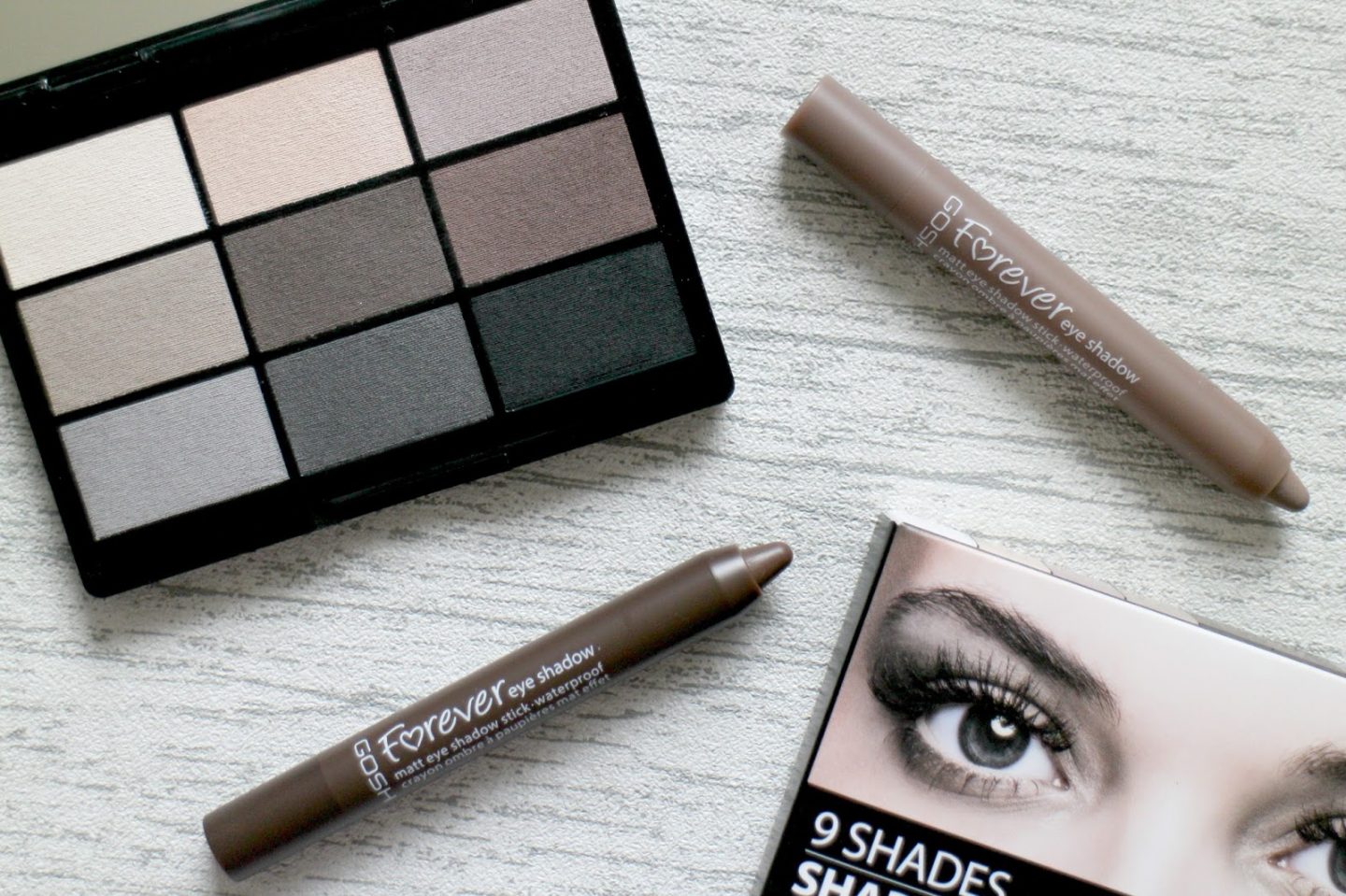 GOSH Eyeshadow Review