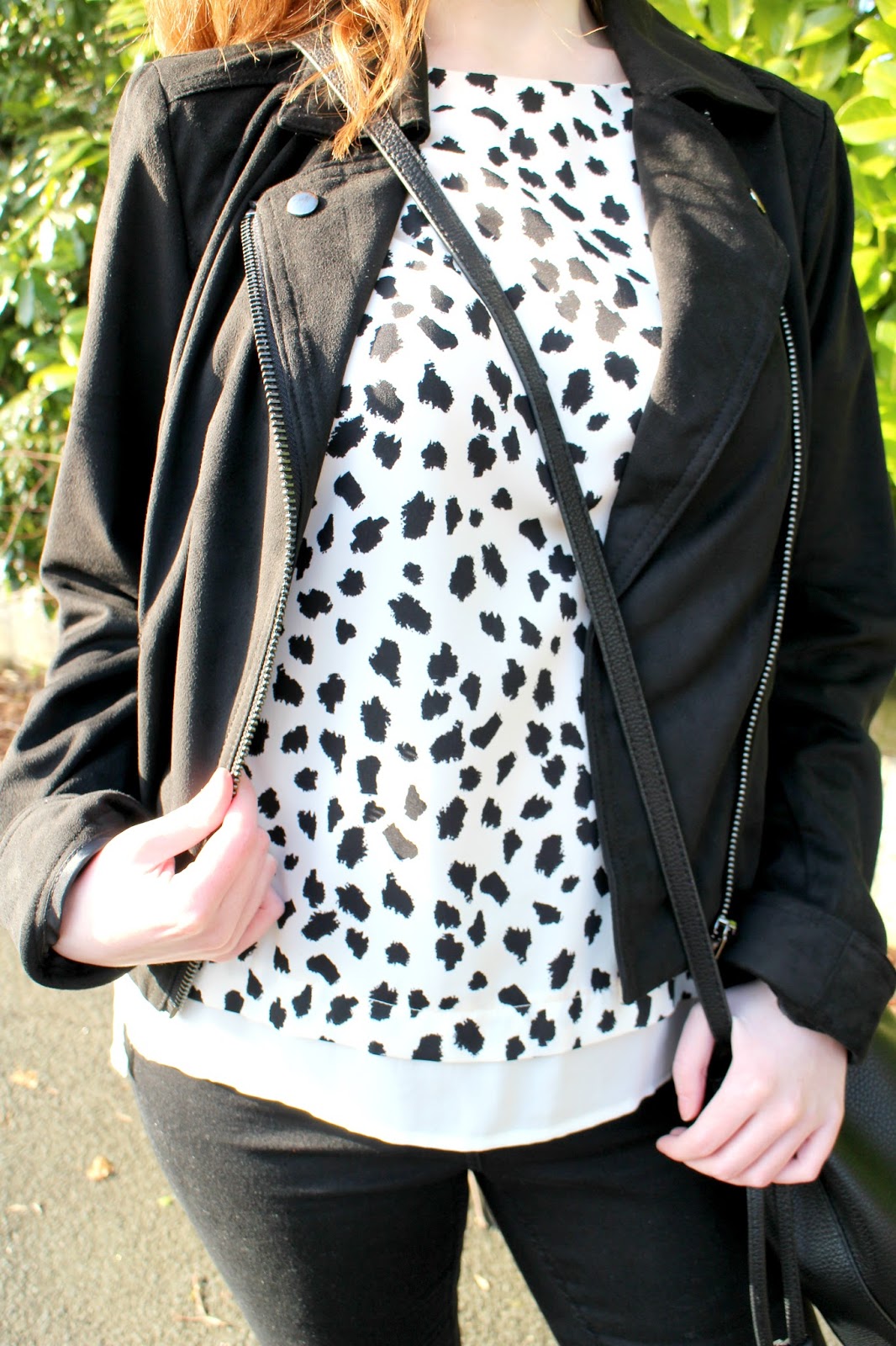 Oasis Suedette Biker Jacket
