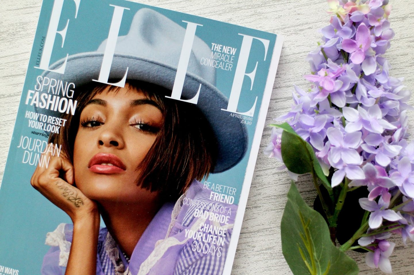 Elle Magazine Free With Look Fantastic Beauty Box