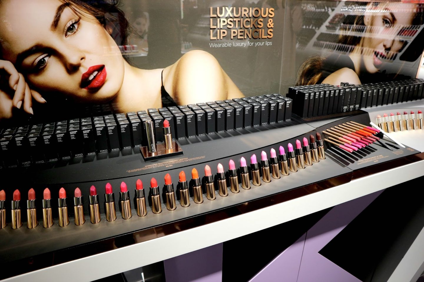 KIKO Luxurious Lipsticks & Lip Pencils Review Beauty Blog