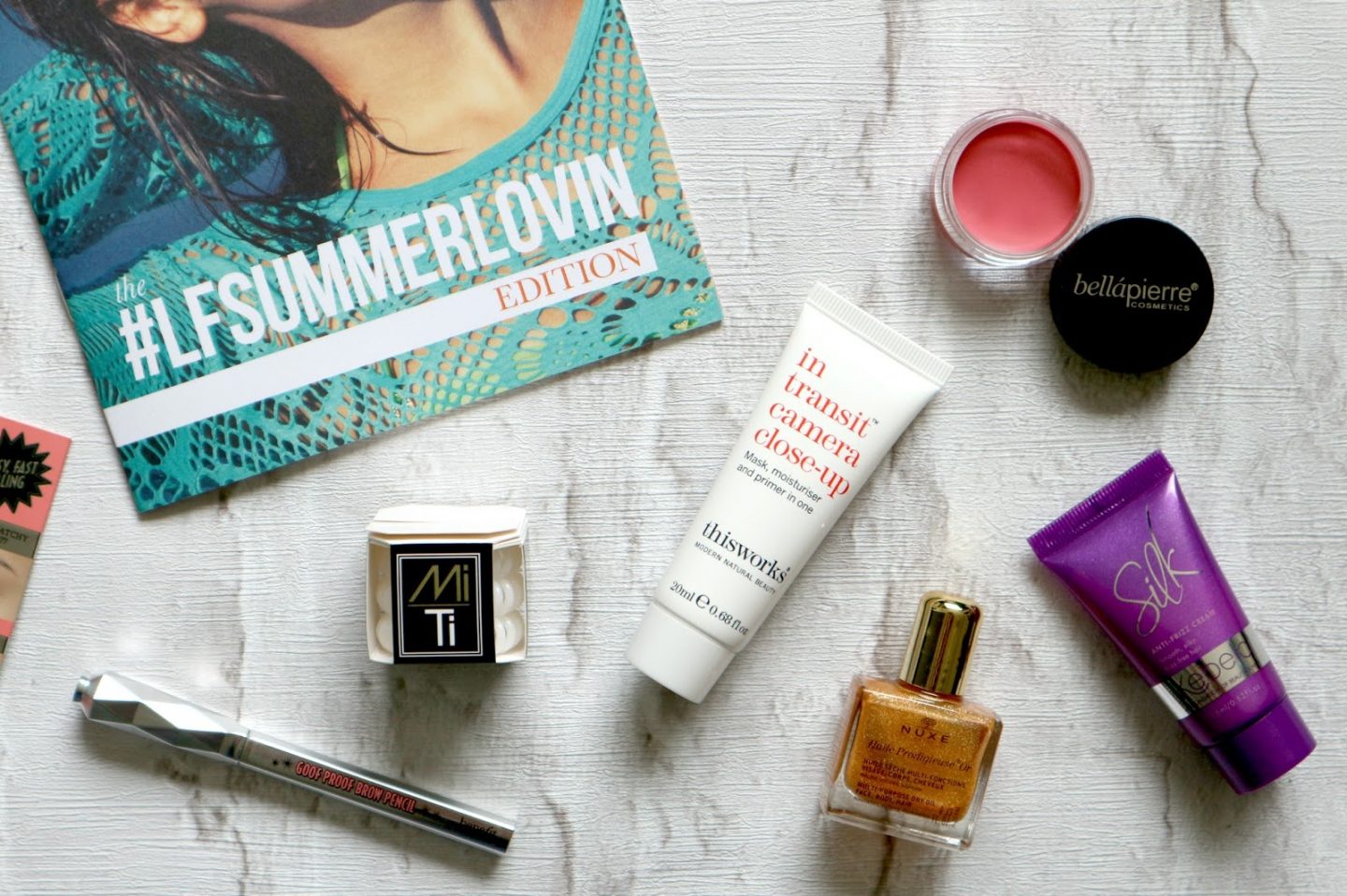 July 2016 Look Fantastic beauty box