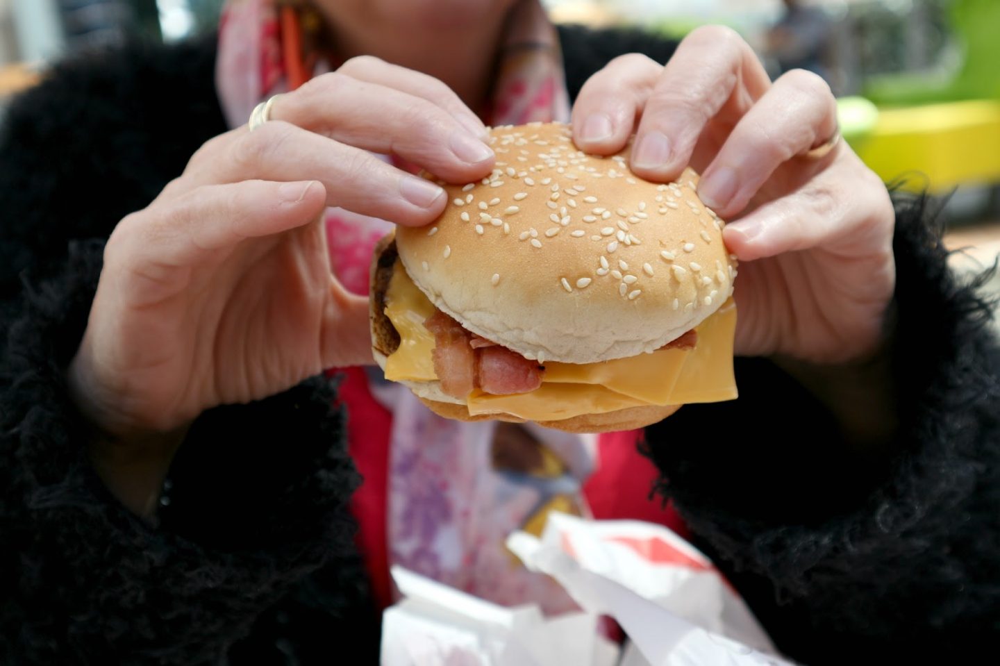 Burger King Bacon Double Cheeseburger