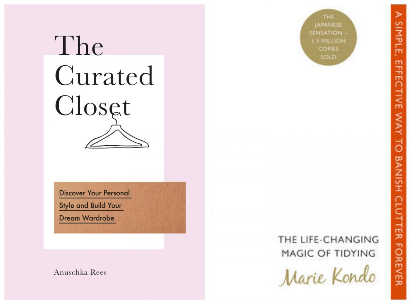 The Lifechanging Magic of Tidying - Curated Closet Decluttering Books