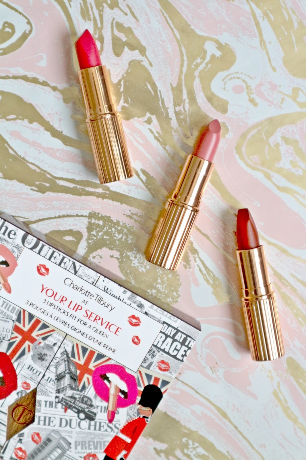 Charlotte Tilbury Your Lip Service Lipstick Trio