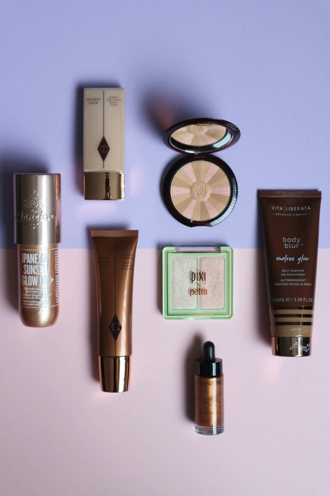 Summer Glow Makeup Products
