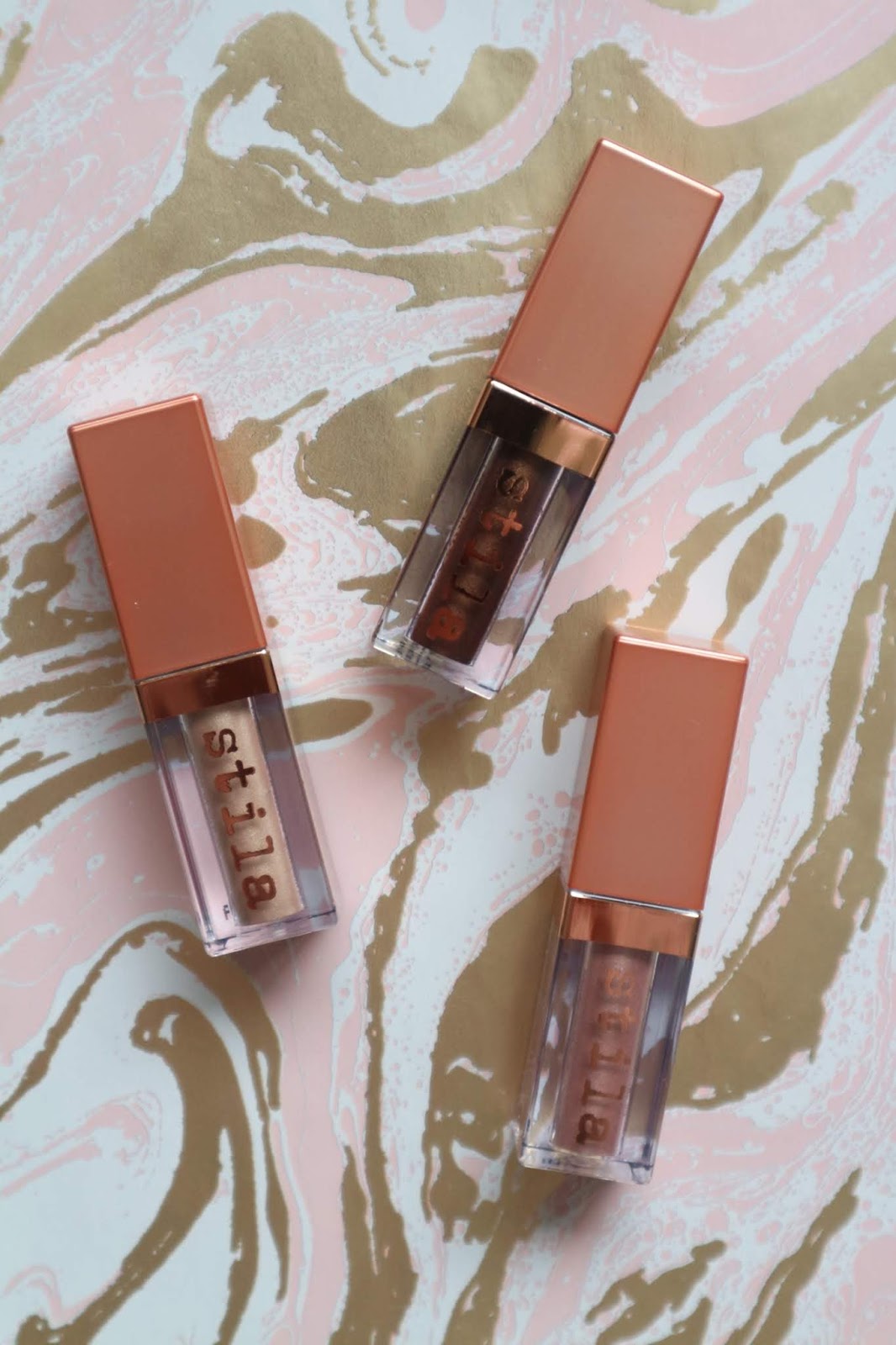 stila all that shimmers & glow liquid eye shadow set