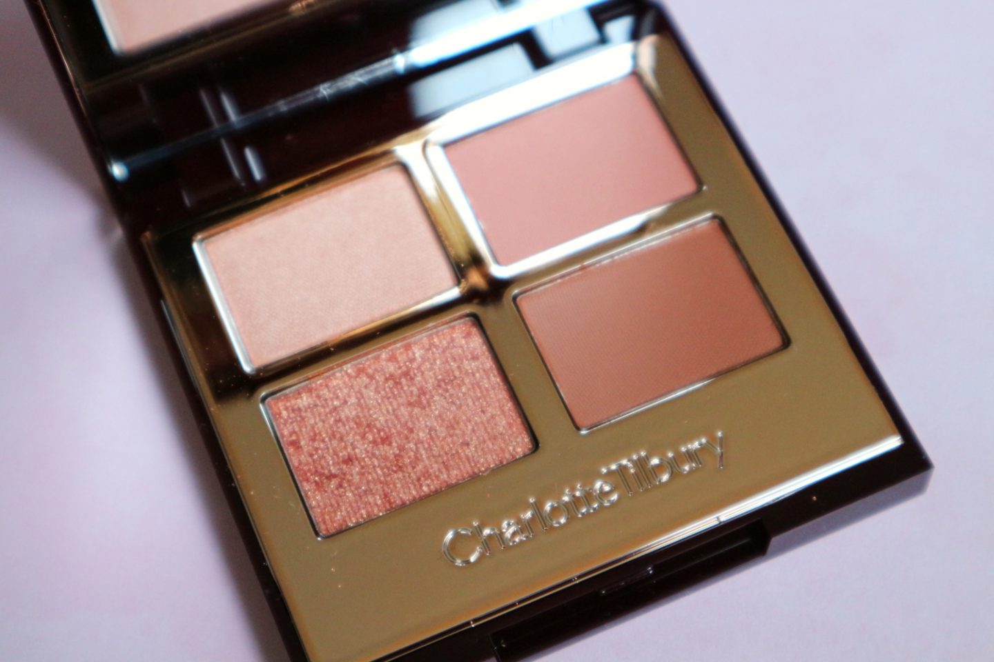 charlotte tilbury pillow talk eyeshadow review