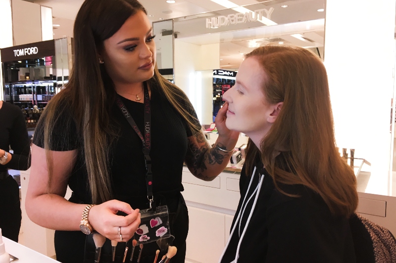 huda beauty harvey nichols edinburgh
