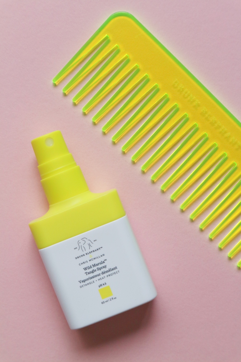 drunk elephant wild marula tangle spray review