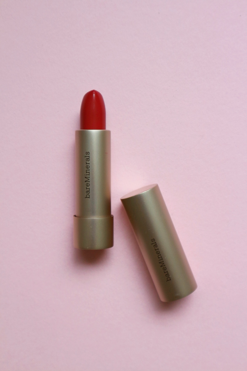 bareminerals mineralist hydra smoothing lipstick review