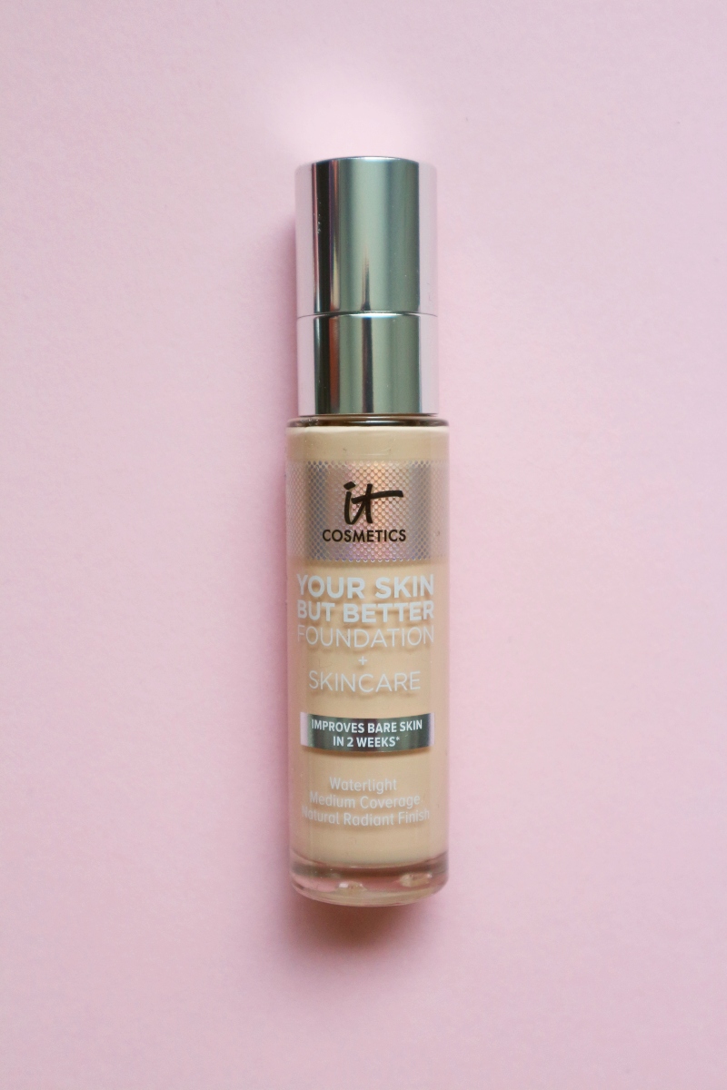 it cosmetics your skin but better foundation + skincare review