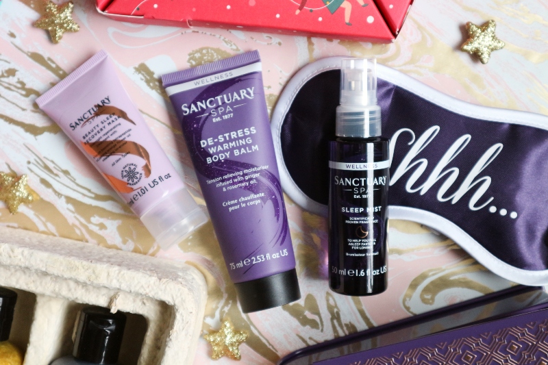sanctuary spa sleep set journal
