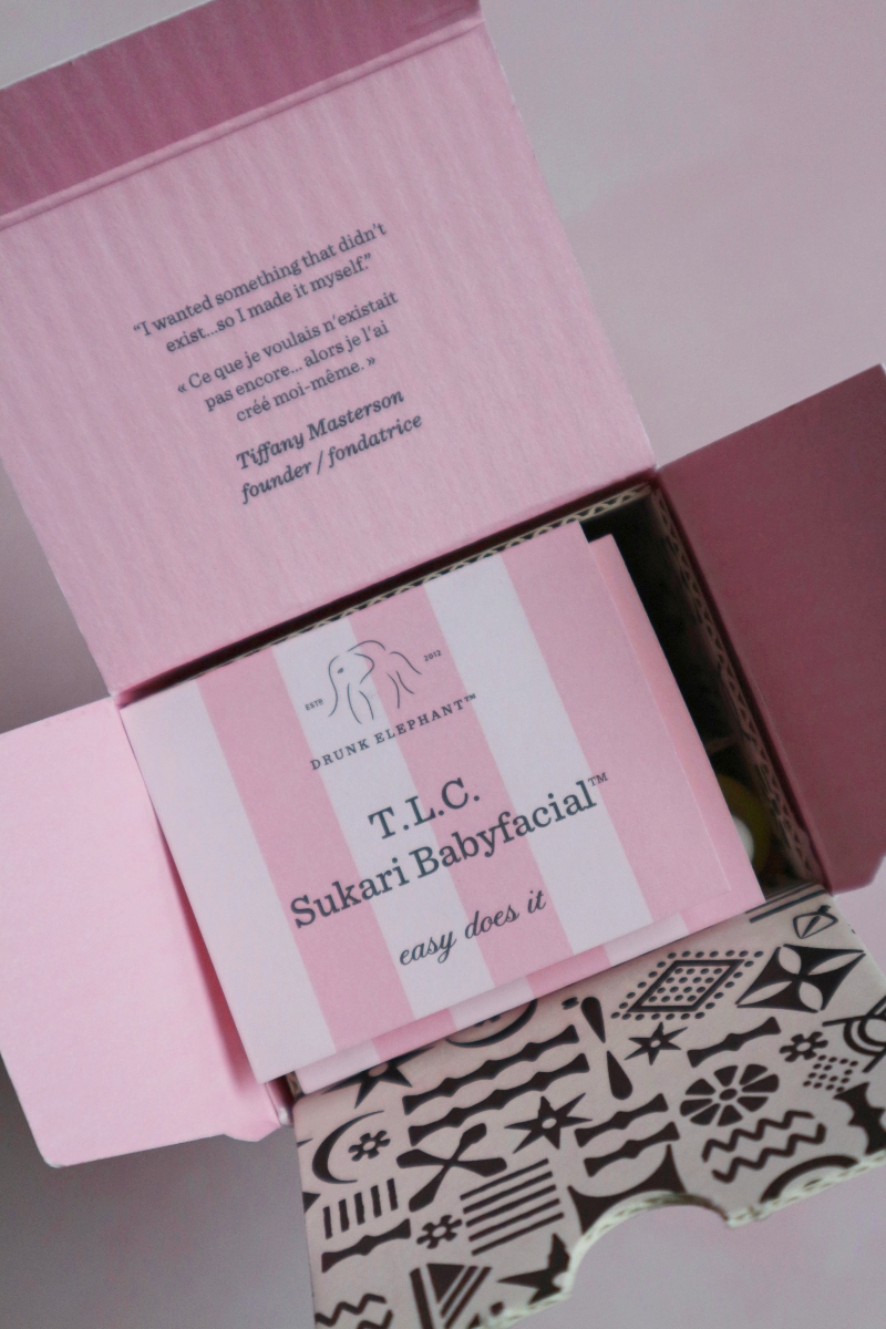 drunk elephant babyfacial