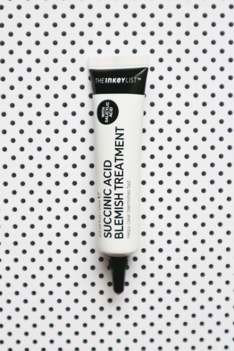 inkey list succinic acid blemish treatment