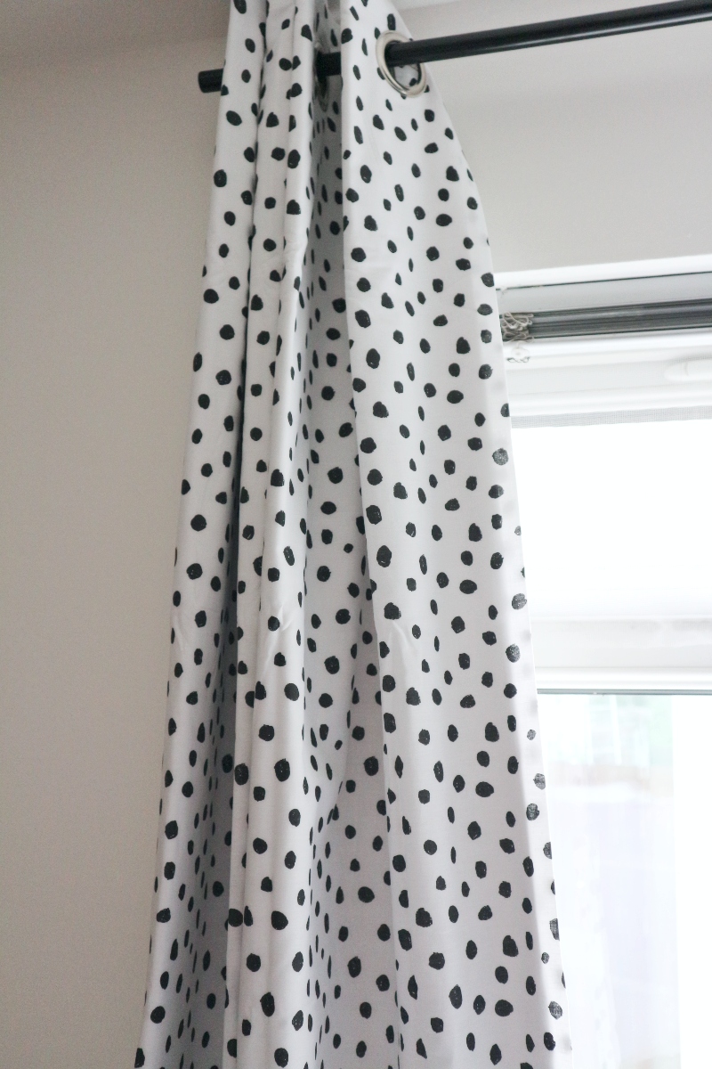dalmatian spot curtains