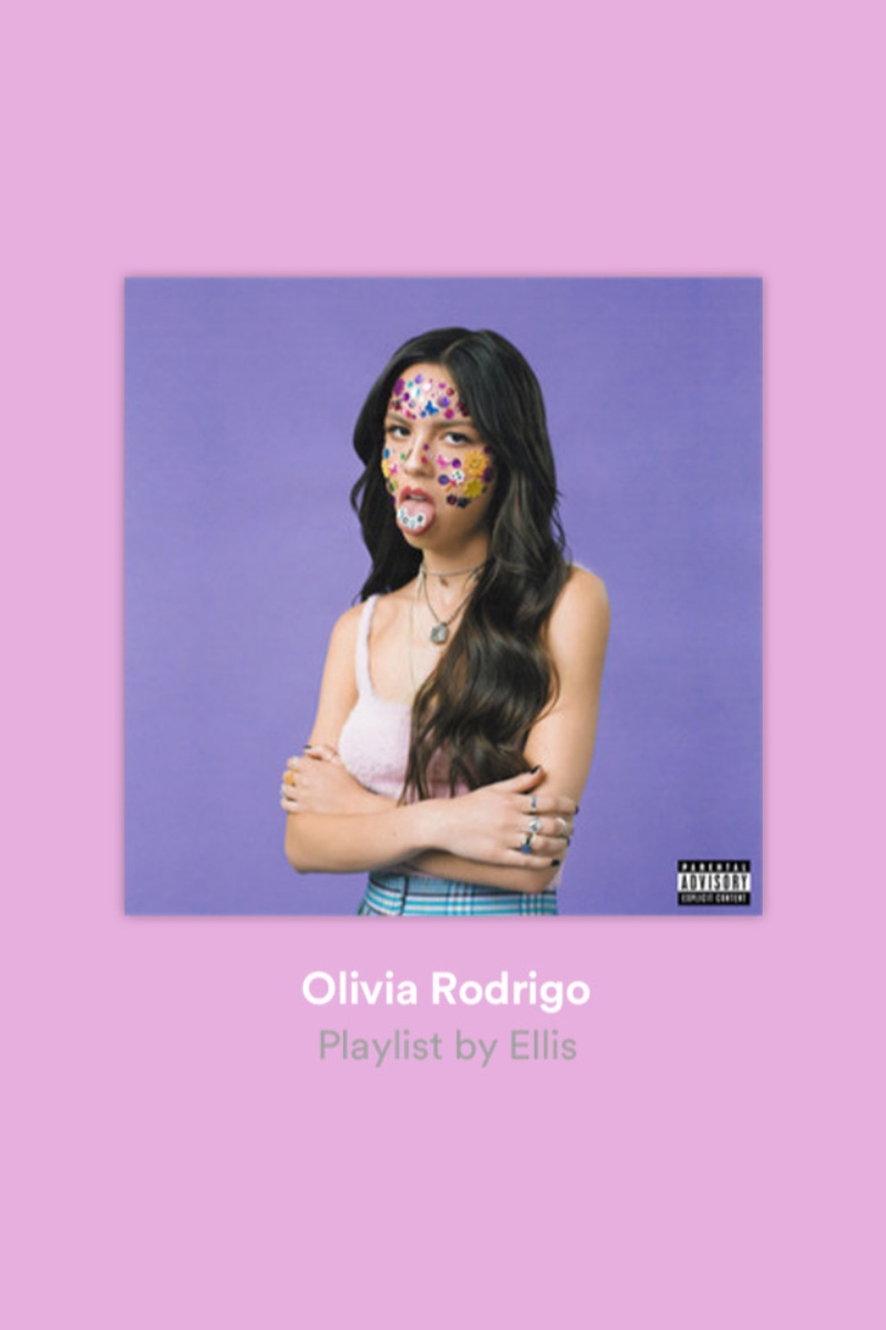 sour by olivia rodrigo on spotify playlist