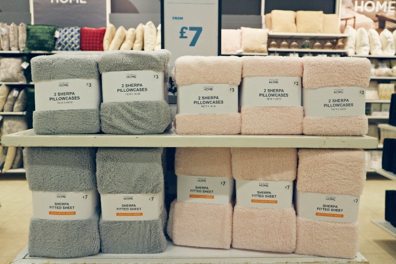 primark sherpa bedding