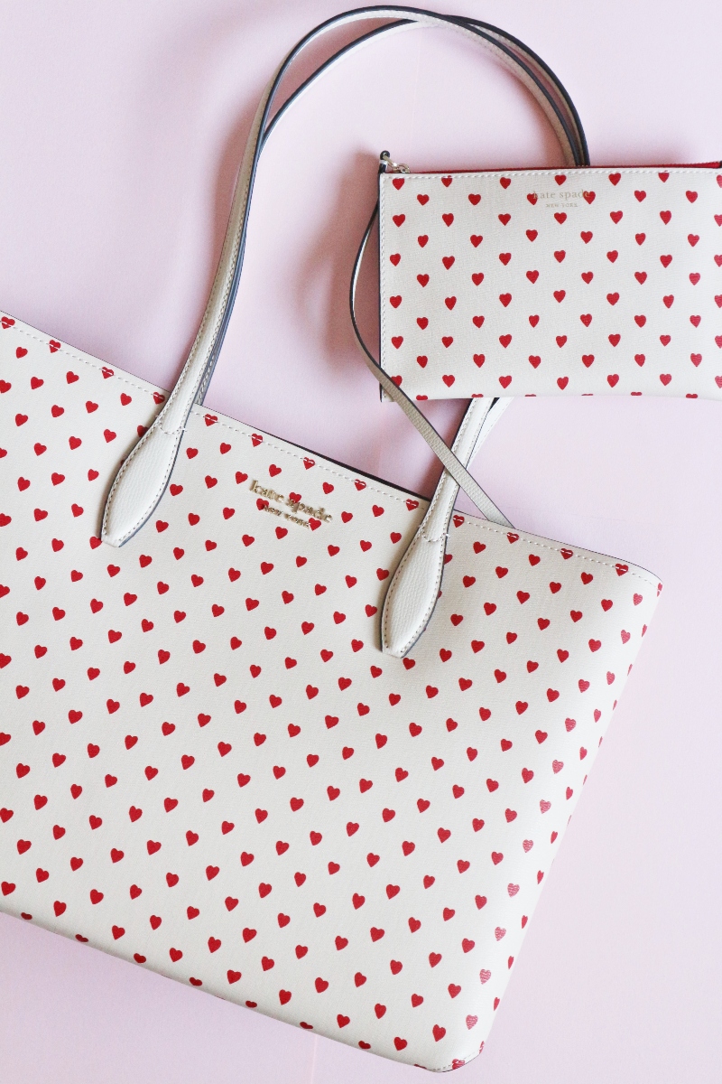 Kate Spade New York All Day Heart Printed Tote Bag