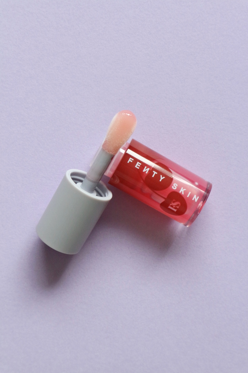 fenty skin cherry lip oil review