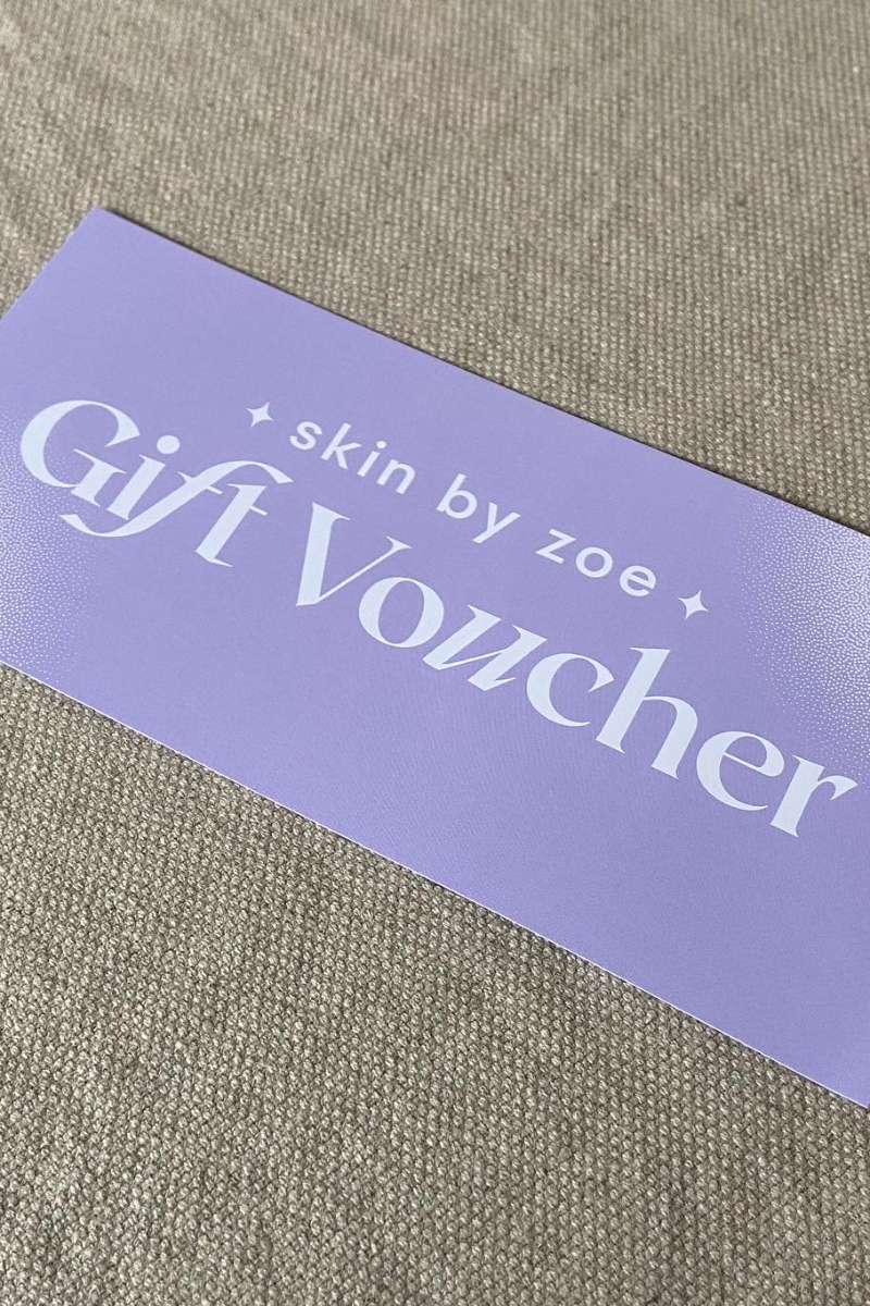 skin by zoe gift voucher