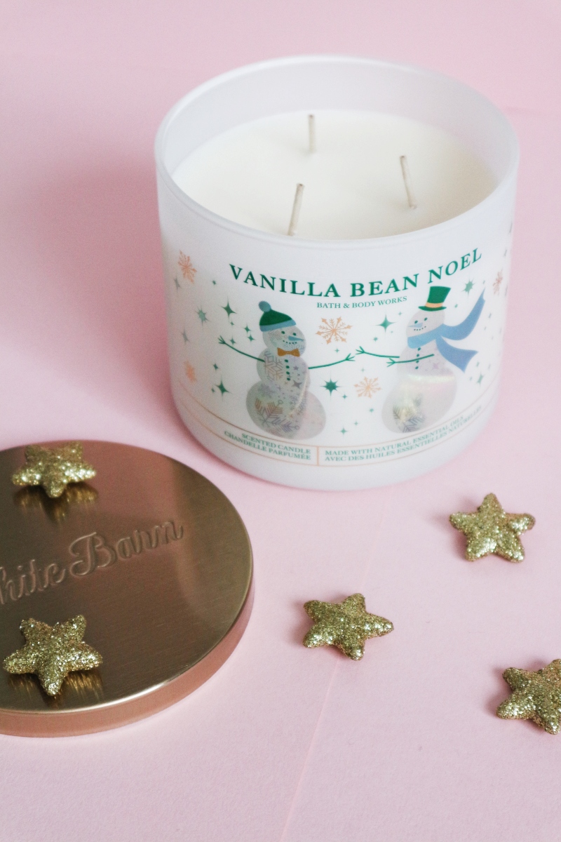 bath and body works vanilla bean noel candle