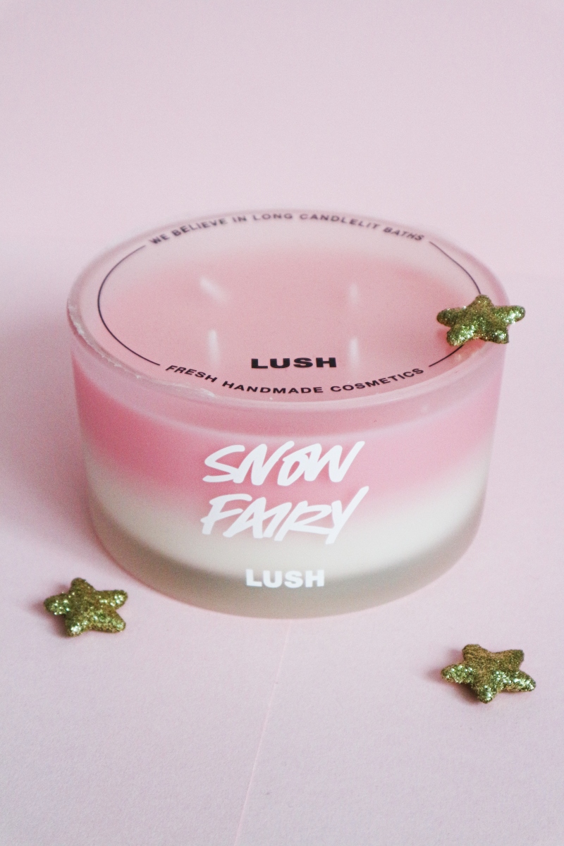 lush snow fairy candle reviews
