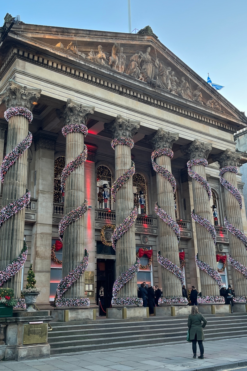 the dome edinburgh at christmas