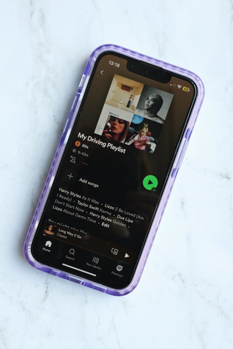 driving playlist spotify