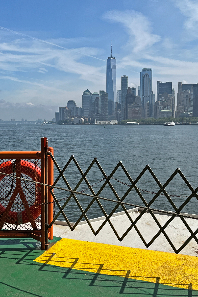 views from the staten island ferry
