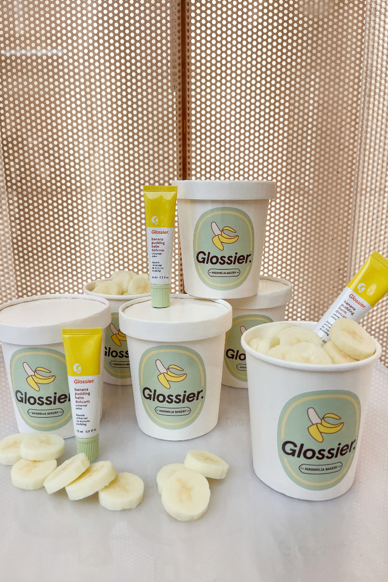 glossier magnolia bakery banana pudding balm dot com