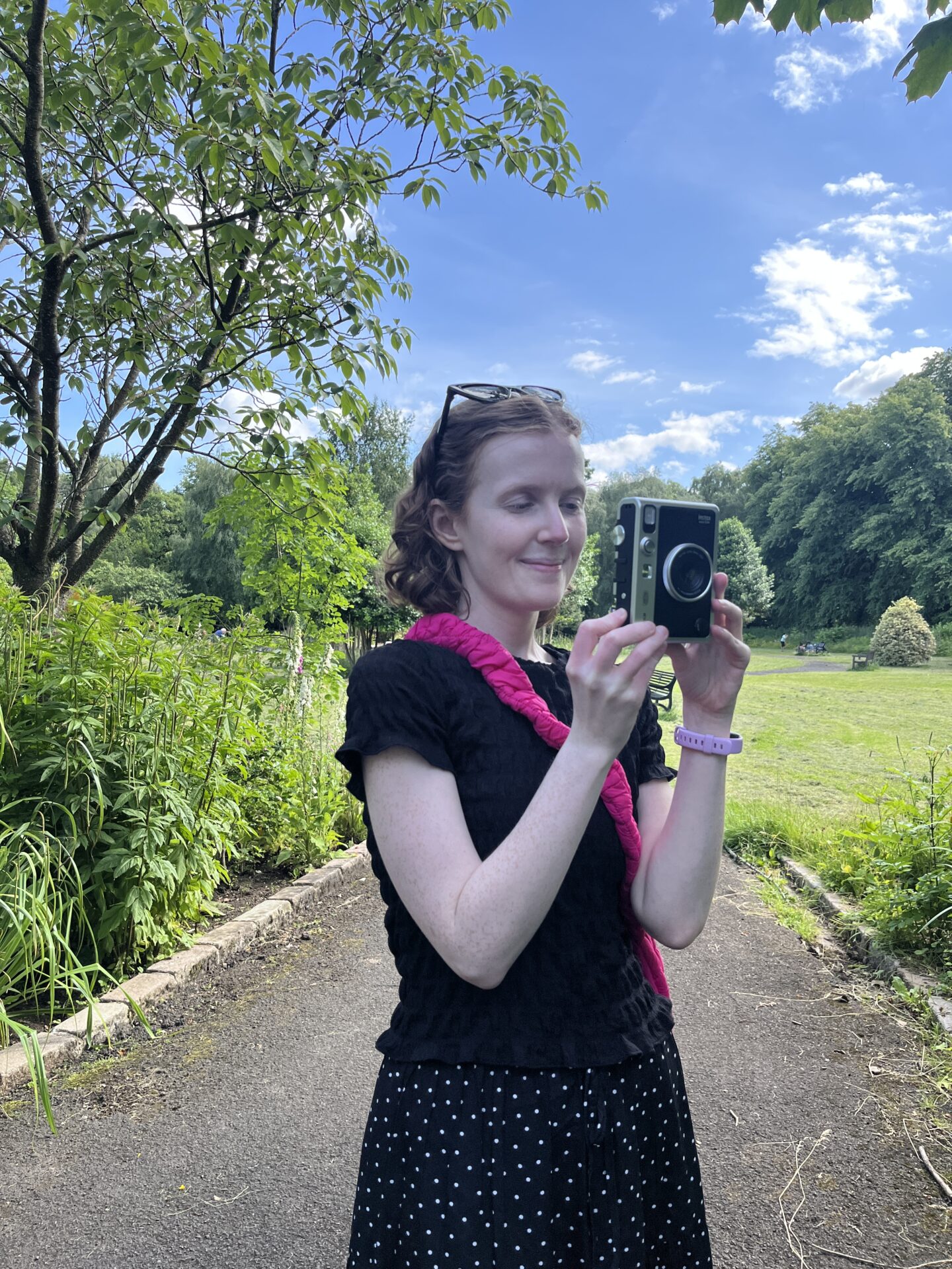 fujifilm instax mini evo hybrid instant camera